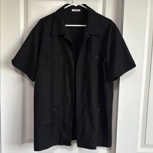 Dress Shirt Linen Button down XXL